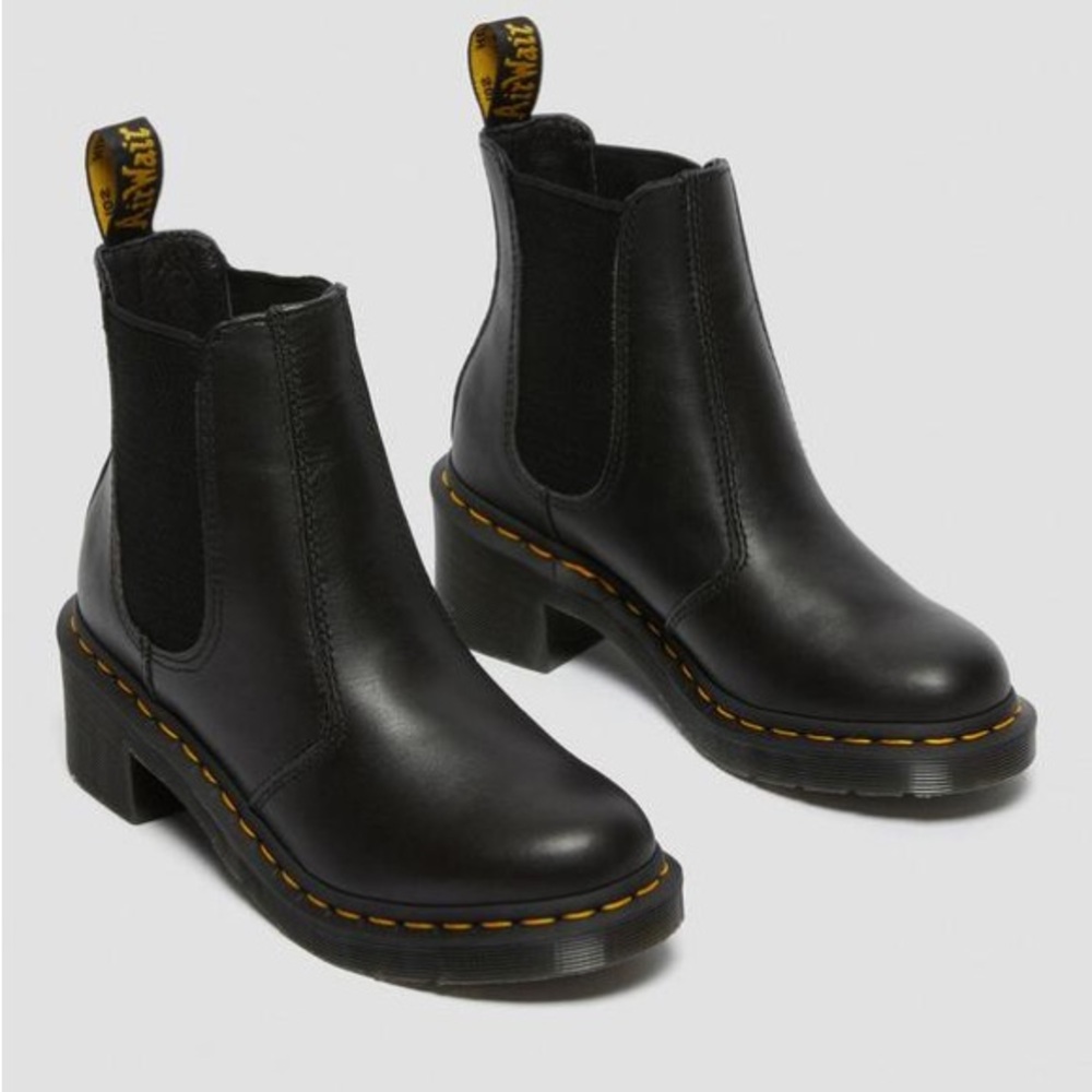Dr. Martens Cadence Leather Heeled Chelsea Boots